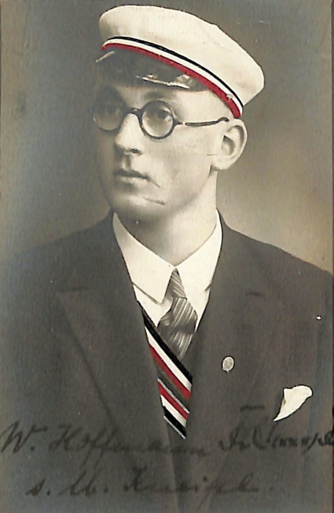 Walter Hoffmann ist identisch mit Wolfgang Hoffmann (1909-1987) Hassiae Gießen, Sueviae Straßburg