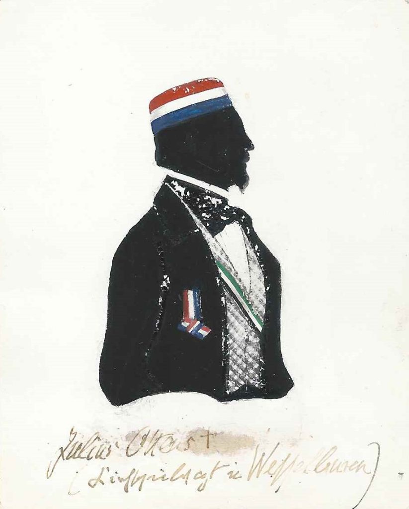 Carl Friedrich Julius Ottens wurde am 22. September 1818 in Hennstedt geboren. Er immatrikulierte sich am 29. April 1839 in Kiel und trat der Slesvico-Holsatia bei, in die er im folgenden Jahr rezipiert wurde. Am 5. November 1840 wechselte er an die Universität Heidelberg und wurde augenscheinlich nochmals bei Guestphalia aktiv, in deren Corpsliste er aber nicht (mehr) geführt wird. Ottens war als Kirchspielvogt tätig und verstarb 1892 in Wesselburen. Sammlung Robert Soppa Saxoniae Konstanz
