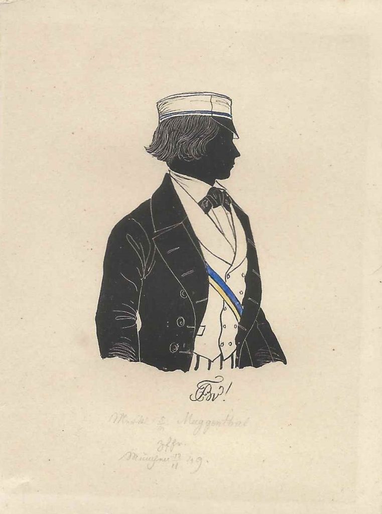 Über Merkl war bislang nichts festzustellen. Er wird nicht in der Corpsliste der Bavaria geführt und sein Nachname kommt in den Studierendenverzeichnissen der Universität München mehrfach vor, sodass eine weitere Identifizierung zu diesem Zeitpunkt nicht möglich scheint. Ehemals Sammlung Robert Soppa Saxoniae Konstanz