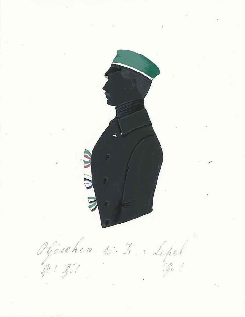 Oscar Göschen wurde ca. 1823 in Triest geboren. Nach dem Abitur begann er sein Studium in Leipzig, wo er 1845 in die Misnia rezipiert wurde. Am 28. November 1846 wechselte er an die Universität Heidelberg und wurde bei der dortigen Guestphalia erneut aktiv. Einmal bekleidete er die Charge des Conseniors. Ob er sein Studium beendet hat ist unklar, er trat jedenfalls später ins Militär ein und war 1850 Unterleutnant 2. Klasse im 33. Ungarischen Linien-Infanterie-Regiment. Von 1852 bis 1858 war er Oberleutnant im 22. K.u.K. Linien-Infanterie-Regiment, in dem dann zum Hauptmann 1. Klasse aufstieg. Schließlich wurde er Major und ließ sich nach seiner Dienstzeit als Herr auf Schloss Tentschach bei Kärnten nieder. 1891 unternahm er eine Reise in die Vereinigten Staaten. Als er am 18. Februar 1900 verstarb hinterließ er in London einen Nachlass über 15.000 Pfund.