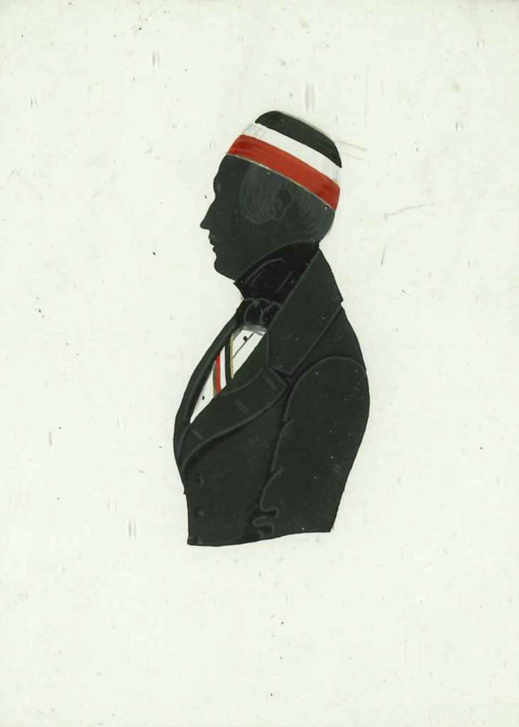 August Florian Heinrich Caspar Freiherr von Egloffstein wurde am 9. November 1819 in Oehringen als Sohn des Kammerherrn Heinrich von Egloffstein und dessen Ehefrau Friederike von Haug geboren und am 19. Dezember in Eckartsweiler evangelisch getauft. Nach dem Abitur immatrikulierte er sich zunächst in Tübingen und wurde Mitglied der Suevia, in die er 1838 rezipiert wurde und bei der er jeden Charge je einmal bekleidete. Er wechselte am 15. Februar 1840 an die Universität Heidelberg und wurde ein weiteres Mal bei Guestphalia aktiv. Dort war er ein weiteres Mal Drittchargierter. Nach dem Studium war er in der Eigenschaft eines Geheimen Rates als Kabinettschef und Ordenskanzler tätig. Er heiratete Marie Luise Henriette Wilhelmine von Einsiedel und starb am 19. November 1881 in Stuttgart, wo er am 21. November beigesetzt wurde. Sammlung der Schweizerischen Gesellschaft für Studentengeschichte.